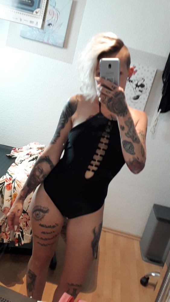 Sexy Selfie von meinen Körperbemalungen