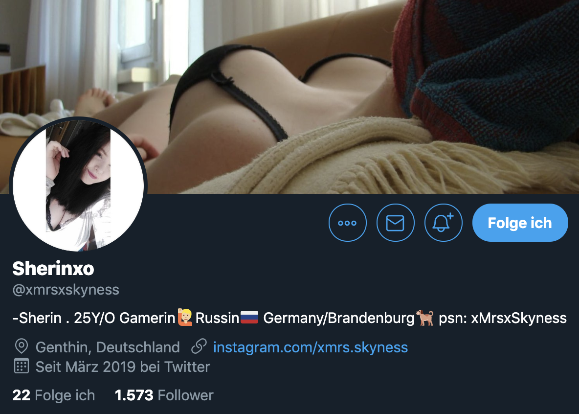 Mega geile Twitter Sex Accounts (Deutsch) - Sextingarea